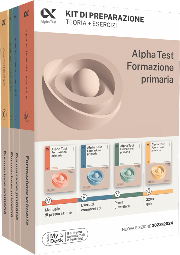 Alpha Test Formazione primaria - Kit completo di preparazione