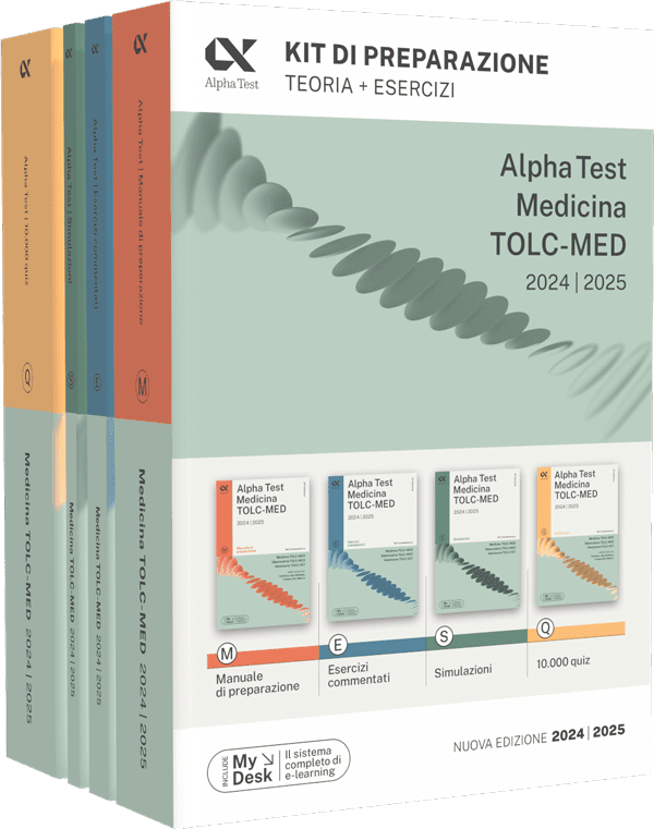 Alpha Test Medicina TOLC-MED - Kit di preparazione