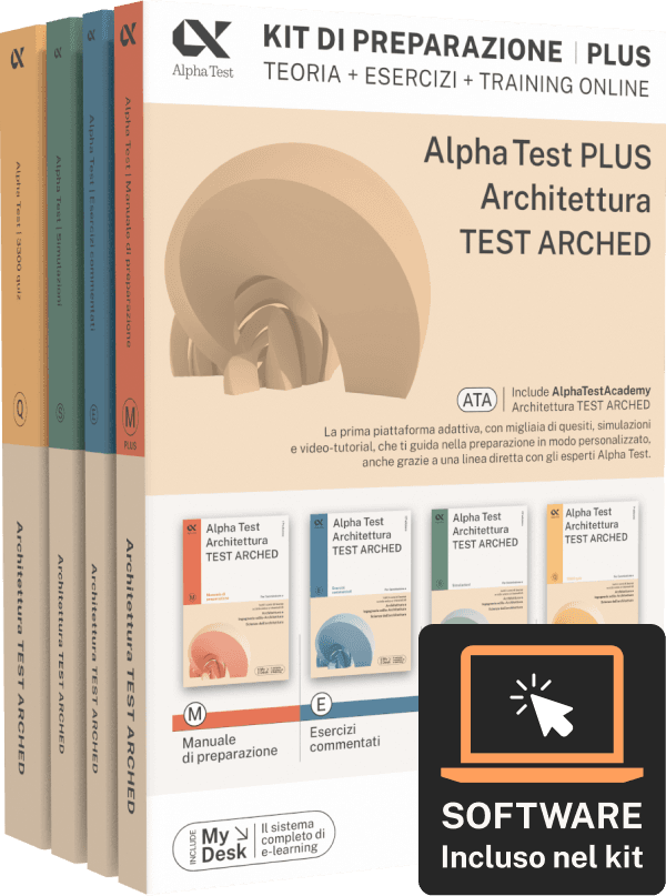 Alpha Test Plus Architettura TEST ARCHED - Kit di preparazione Plus