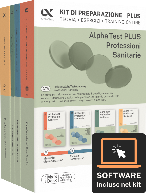 Alpha Test Plus Professioni Sanitarie - Kit di preparazione Plus