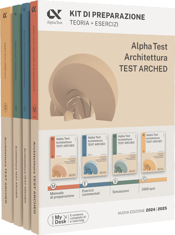 Alpha Test Architettura TEST ARCHED - Kit di preparazione